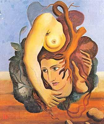Ismael Nery Composicao Surrealista Germany oil painting art